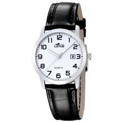 Reloj Lotus Mujer 18240/1 Piel Negro