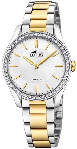Reloj Lotus Mujer 18797/1 Bicolor Plateado Dorado