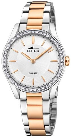 Reloj Lotus Mujer 18798/1 Bicolor Plateado Rosado