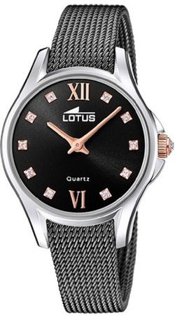 Reloj Lotus Mujer 18799/3 Acero Negro