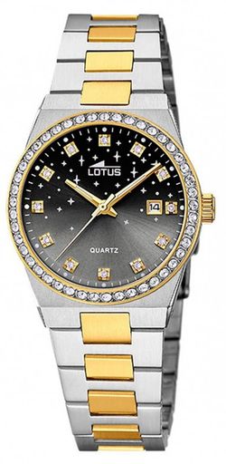 Reloj Lotus Mujer 18886/4 Bicolor Plateado Dorado