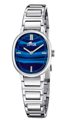 Reloj Lotus Mujer 19012/3 Acero Ovalado Con Pulsera