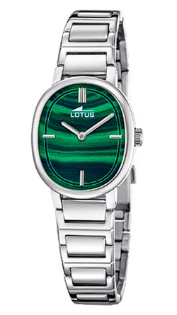 Reloj Lotus Mujer 19012/4 Acero Ovalado Con Pulsera