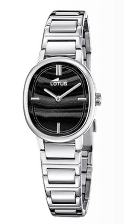 Reloj Lotus Mujer 19012/5 Acero Ovalado Con Pulsera