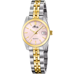 Reloj Lotus Mujer 19014/4 Acero Plateado Bicolor Dorado
