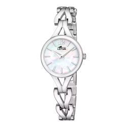Reloj Lotus Mujer 19022/1 Acero Plateado