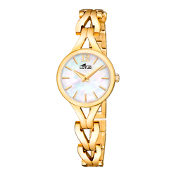 Reloj Lotus Mujer 19023/1 Acero Dorado