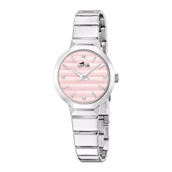 Reloj Lotus Mujer 19026/2 Acero Plateado