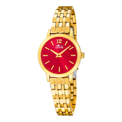 Reloj Lotus Mujer 19031/4 Acero Dorado