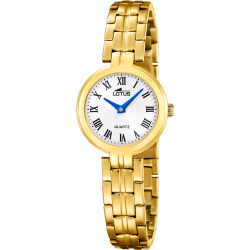 Reloj Lotus Mujer 19103/1 Acero Dorado Analógico