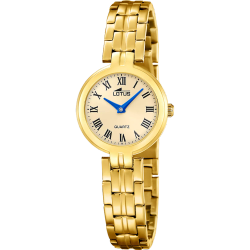 Reloj Lotus Mujer 19103/2 Acero Dorado Analógico