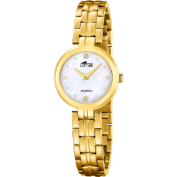 Reloj Lotus Mujer 19103/3 Acero Dorado Analógico