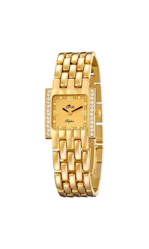 Lotus 18kt Gold Women's Watch 424/3 Diamonds
