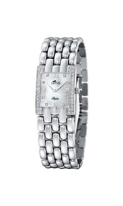 Reloj Lotus Oro Blanco 18kts Mujer 437/2 Diamantes