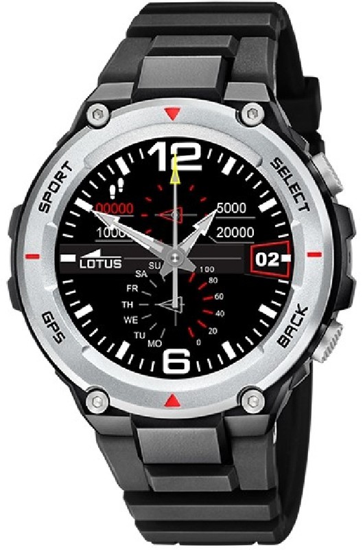 Reloj Lotus Smartwatch Hombre 50024/2 Sport Negro — Joyeriacanovas