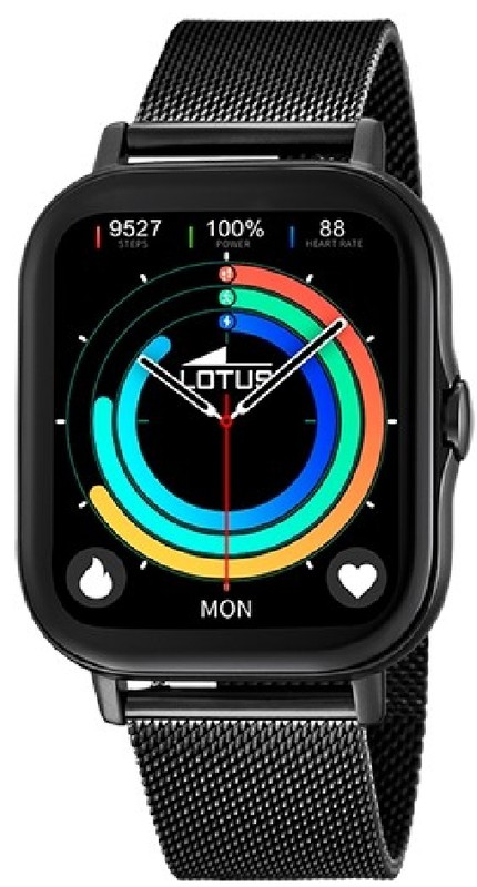 Reloj Lotus Smartwatch Hombre 50046/1 Acero Negro — Joyeriacanovas
