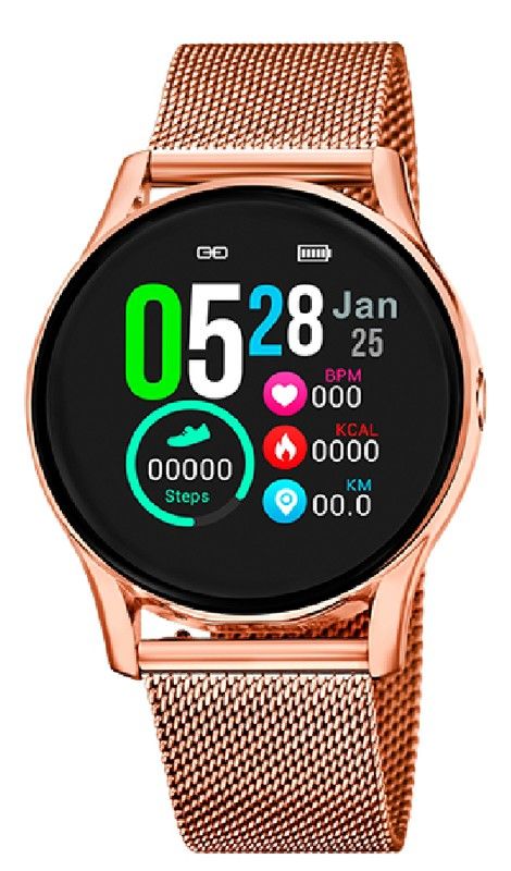 Lotus Smartwatch Dameur 50001/A Pink Steel