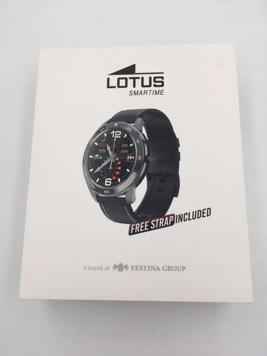 Relógio feminino Lotus Smartwatch 50036/1 aço rosa