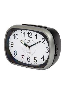 Reloj Marea Despertador B56005/1 Gris Bicolor Negro