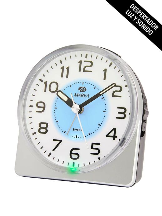 Reloj Marea Despertador B56015/2 Plateado