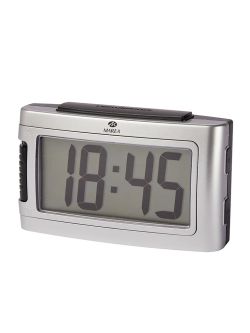 Reloj Marea Despertador B56020/1 Plateado Bicolor Negro Digital