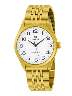 Marea Men's Watch B21200/3 Gold Steel Analog