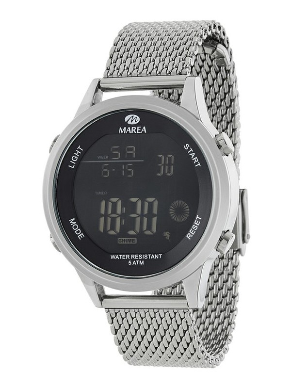 Reloj Marea Hombre B35303/1 Digital Acero Esterilla — Joyeriacanovas