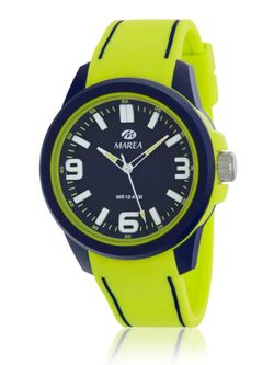 Reloj Marea Hombre B35377/4 Verde Bicolor Azul Analógico