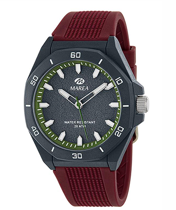 Montre Marea pour homme B35378/4 Sport Bordeaux 20 ATM