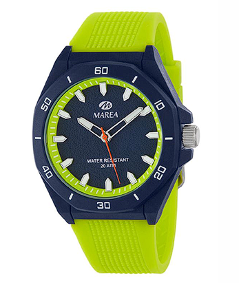 Reloj Marea Hombre B35378/5 Sport Verde Lima 20 ATM