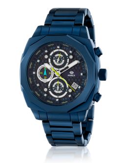 Reloj Marea Hombre B35382/3 Edición Especial 30 Aniversario Cronógrafo Acero Azul Analógico