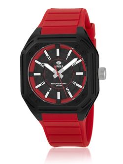 Reloj Marea Hombre B35386/3 Sport Rojo Bicolor Negro Analógico