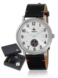 Reloj Marea Hombre B36185/4 Piel Negra + Billetera