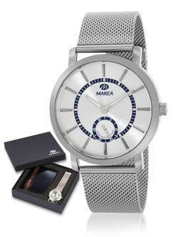 Reloj Marea Hombre B36186/3 Acero + Billetera