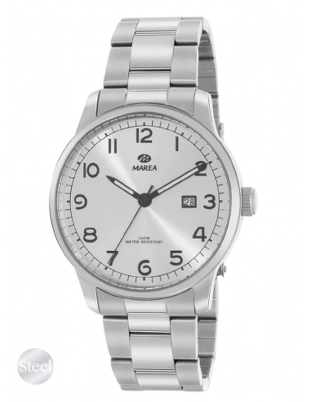 Reloj Marea Hombre B54218/2 Acero — Joyeriacanovas