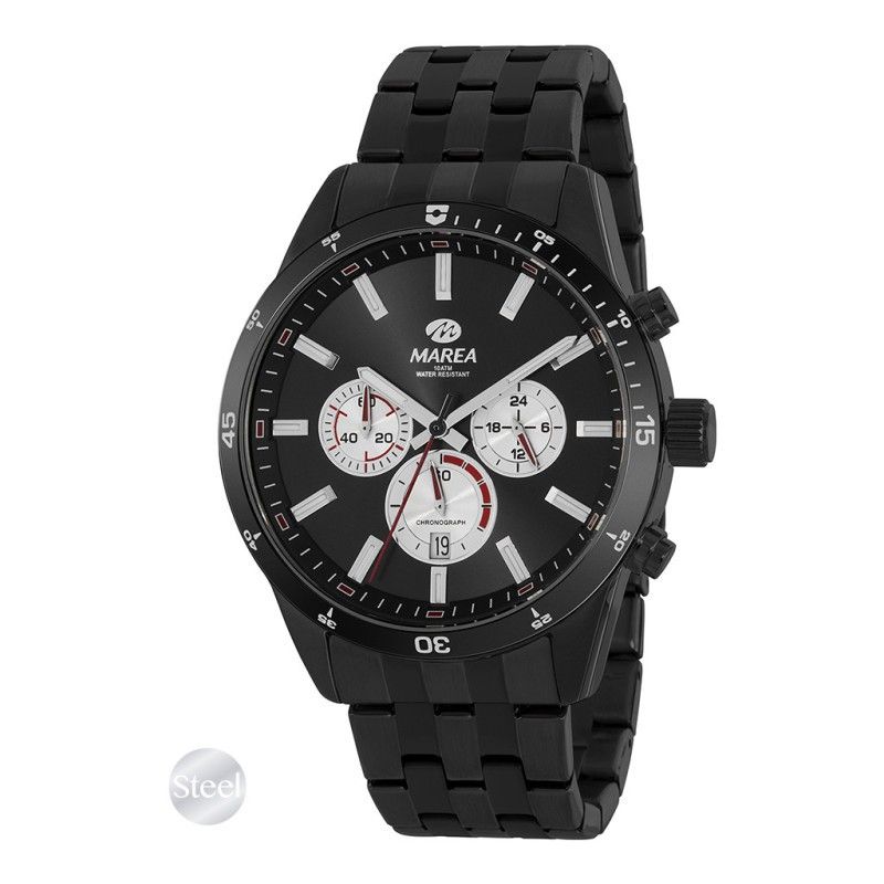 Reloj Marea Hombre B36198/3 Negro caballero — Joyeriacanovas