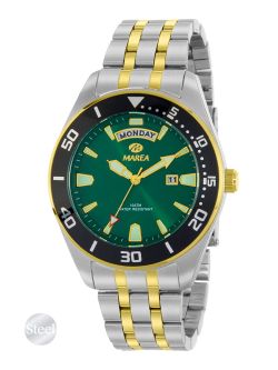 Marea Men's Watch B36202/4 Two-Tone Gold Steel