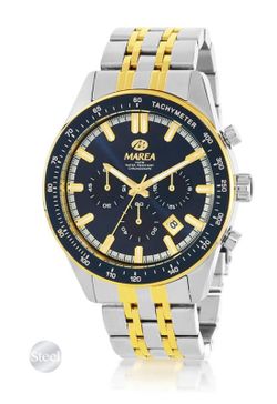 Reloj Marea Hombre B36217/3 Acero Bicolor Dorado Cronógrafo Analógico