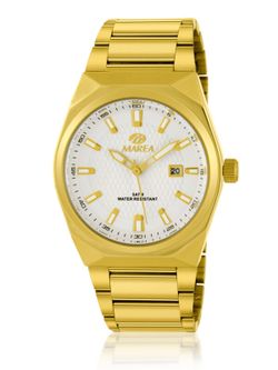 Reloj Marea Hombre B36223/4 Acero Dorado Analógico