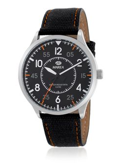 Relógio masculino Marea B41328/2 couro preto