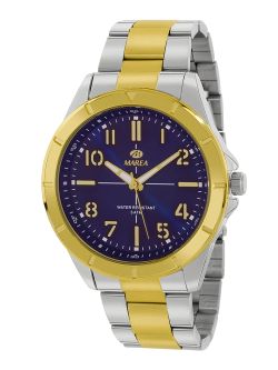 Marea Men's Watch B41336/6 Two-Tone Gold Steel Analog