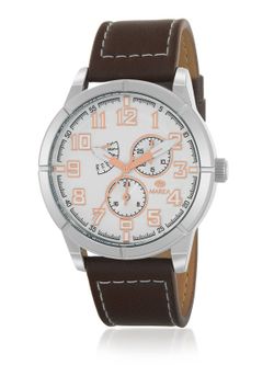 Relógio masculino Marea B41358/1 couro marrom
