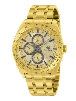 Reloj Marea Hombre B41373/6 Acero Dorado Analógico