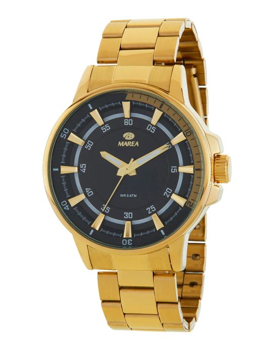 Reloj Marea Hombre B41375/4 Acero Dorado Analógico