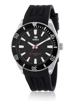 Reloj Marea Hombre B41392/1 Sport Negro Acero Analógico
