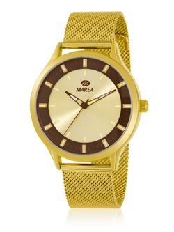 Reloj Marea Hombre B41445/4 Acero Dorado Analógico