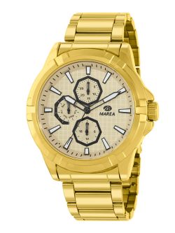 Reloj Marea Hombre B41462/5 Acero Dorado Analógico