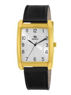 Reloj Marea Hombre B41463/3 Piel Negra Acero Dorado Analógico