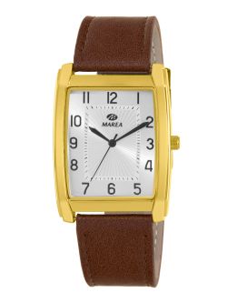 Reloj Marea Hombre B41463/4 Piel Marrón Acero Dorado Analógico