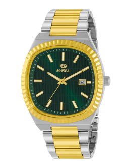Reloj Marea Hombre B41466/3 Acero Bicolor Dorado Analógico